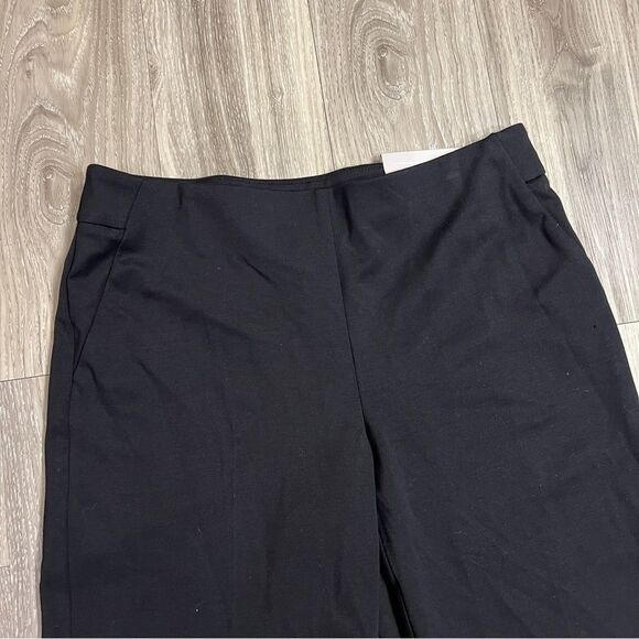 Chico's Seasonless Ponte Wide Leg Trouser Pants Lyocell Spandex Sz 0.5 / S NEW - Picture 4 of 8